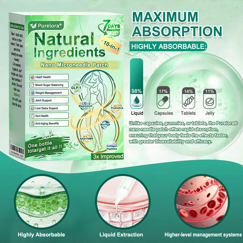 𝑶𝒇𝒇𝒊𝒄𝒊𝒂𝒍 𝑷𝒉𝒂𝒓𝒎𝒂𝒄𝒚💖 | 🌱 Purelora® 10-in-1 Natural Ingredients Nano Microneedle Patch ✅ 𝗦𝘂𝗽𝗽𝗼𝗿𝘁𝘀 𝗼𝗯𝗲𝘀𝗶𝘁𝘆, 𝗰𝗮𝗿𝗱𝗶𝗼𝘃𝗮𝘀𝗰𝘂𝗹𝗮𝗿 𝗵𝗲𝗮𝗹𝘁𝗵, 𝗱𝗶𝗮𝗯𝗲𝘁𝗲𝘀, 𝘀𝗹𝗲𝗲𝗽 𝗮𝗽𝗻𝗲𝗮, 𝗴𝘂𝘁 𝗵𝗲𝗮𝗹𝘁𝗵, 𝗷𝗼𝗶𝗻𝘁 𝗶𝘀𝘀𝘂𝗲𝘀, 𝐰𝐡𝐢𝐥𝐞 𝐚𝐥𝐬𝐨 𝐟𝐢𝐫𝐦𝐢𝐧𝐠 𝐭𝐡𝐞 𝐬𝐤𝐢𝐧 𝐚𝐧𝐝 𝐛𝐨𝐨𝐬𝐭𝐢𝐧𝐠 𝐞𝐧𝐞𝐫𝐠𝐲.