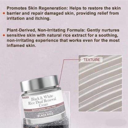 𝑶𝒏𝒍𝒊𝒏𝒆 𝑷𝒉𝒂𝒓𝒎𝒂𝒄𝒚| 𝑷𝒖𝒓𝒆𝒍𝒐𝒓𝒂® 𝑩𝒍𝒂𝒄𝒌 & 𝑾𝒉𝒊𝒕𝒆 𝑹𝒊𝒄𝒆 𝑫𝒖𝒂𝒍 𝑹𝒆𝒏𝒆𝒘𝒂𝒍 𝑪𝒓𝒆𝒂𝒎 ✨ (For removing warts, skin growths & keratin buildup, followed by intensive barrier repair to fade dark spots and prevent scarring)