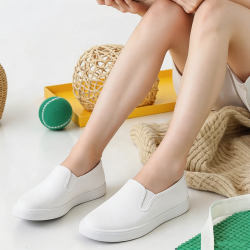 🔥 LAST DAY: 80% OFF - 👑 Women's Orthopaedic Comfort Walking Shoes, Slip-On Design, All-Day Arch Support