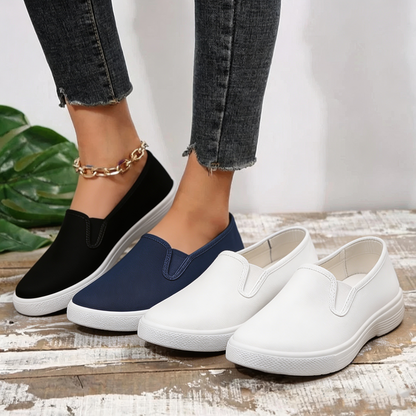 🔥 LAST DAY: 80% OFF - 👑 Women's Orthopaedic Comfort Walking Shoes, Slip-On Design, All-Day Arch Support