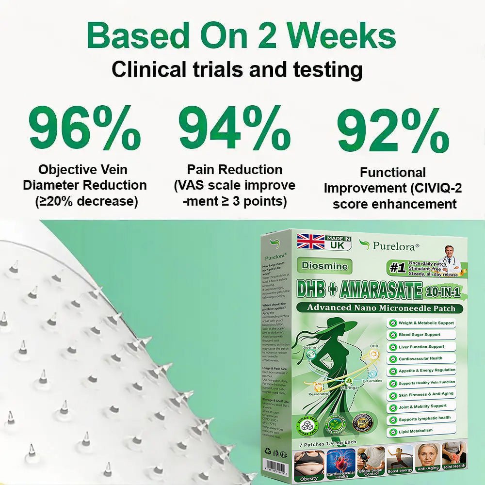 <𝐍𝐞𝐰 𝐈𝐦𝐩𝐫𝐨𝐯𝐞𝐝 𝐅𝐨𝐫𝐦𝐮𝐥𝐚> 𝐏𝐮𝐫𝐞𝐥𝐨𝐫𝐚® 𝐌𝐞𝐭𝐚𝐛𝐨𝐥𝐢𝐜 𝐌𝐚𝐭𝐫𝐢𝐱 – 𝐃𝐇𝐁 + 𝐀𝐦𝐚𝐫𝐚𝐬𝐚𝐭𝐞 𝟏𝟎-𝐢𝐧-𝟏 𝐍𝐚𝐧𝐨 𝐌𝐢𝐜𝐫𝐨𝐧𝐞𝐞𝐝𝐥𝐞 𝐏𝐚𝐭𝐜𝐡 ✅𝐓𝐚𝐜𝐤𝐥𝐞𝐬 𝐨𝐛𝐞𝐬𝐢𝐭𝐲, 𝐥𝐨𝐨𝐬𝐞 𝐬𝐤𝐢𝐧, 𝐝𝐢𝐚𝐛𝐞𝐭𝐞𝐬, 𝐬𝐥𝐞𝐞𝐩 𝐢𝐬𝐬𝐮𝐞𝐬, 𝐣𝐨𝐢𝐧𝐭 𝐩𝐚𝐢𝐧, 𝐚𝐧𝐝 𝐬𝐮𝐩𝐩𝐨𝐫𝐭𝐬 𝐯𝐞𝐢𝐧 & 𝐥𝐲𝐦𝐩𝐡𝐚𝐭𝐢𝐜 𝐜𝐢𝐫𝐜𝐮𝐥𝐚𝐭𝐢𝐨𝐧