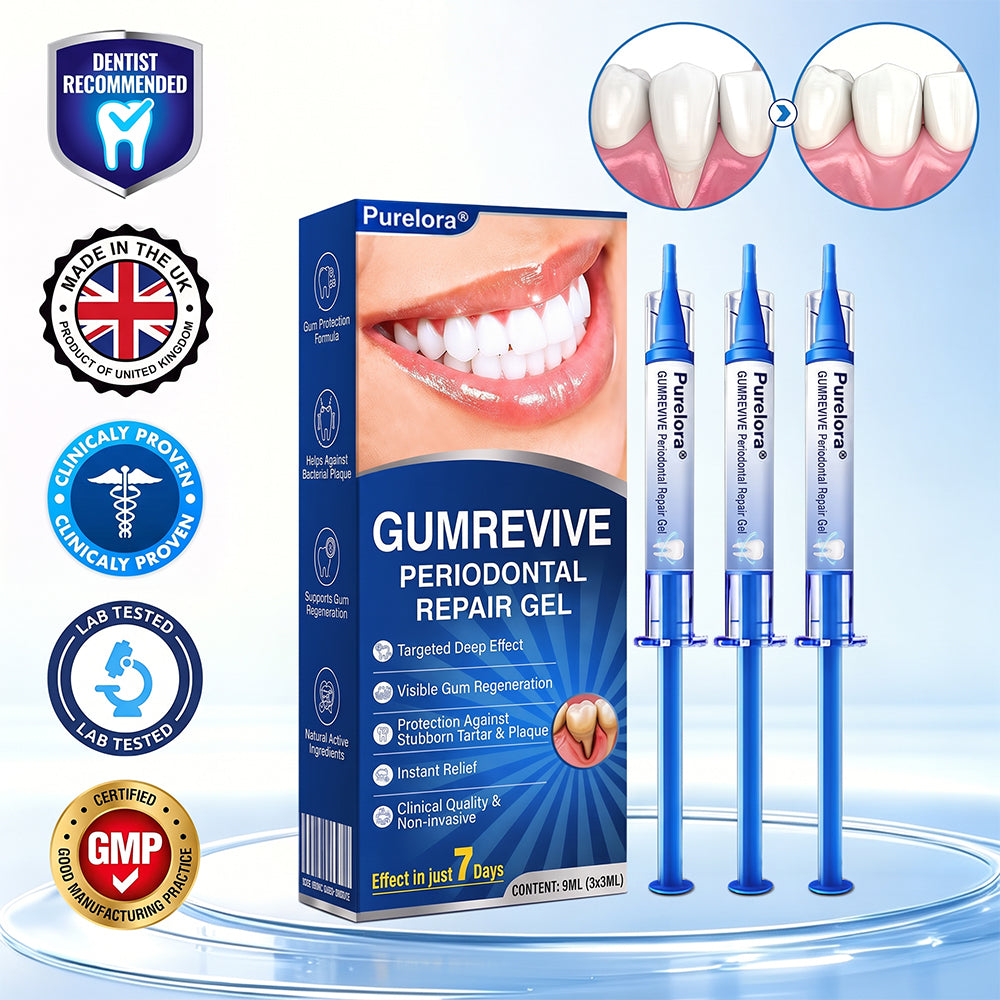 🔥Purelora® GumRevive periodontal repair gel
