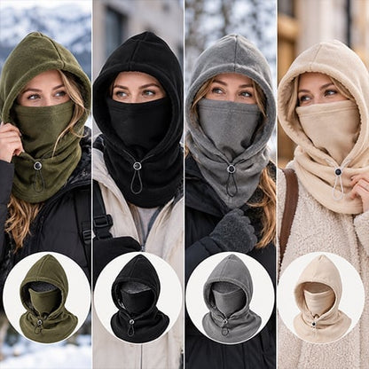 💖One-piece warm mask hat, Outdoor cycling windproof warm hat with neck mask