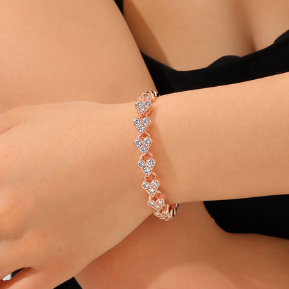 🔥𝑳𝑨𝑺𝑻 𝑫𝑨𝒀 𝑺𝑨𝑳𝑬-𝟖𝟎% 𝑶𝑭𝑭🔥𝑪𝒁𝑻𝑰𝑪𝑳𝑬® Lymphatic Magnetic Therapy Roman Crystal Diamond Bracelet