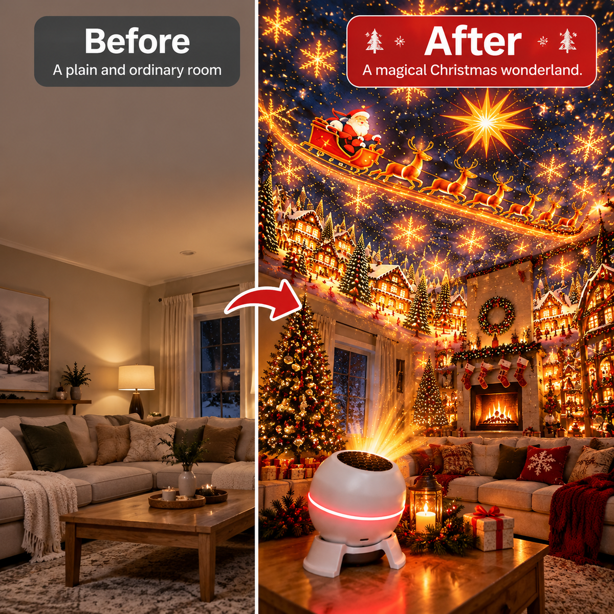 Official Store | 🎁 SCNDR® Smart Holographic Projector (HD Smart Dynamic 5D)