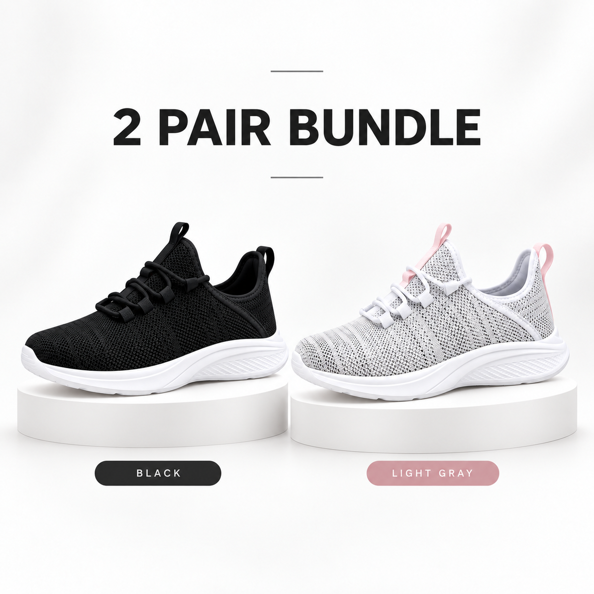 FINAL DAY – 80% OFF 🔥 Women's Orthopaedic Support Mesh Trainers