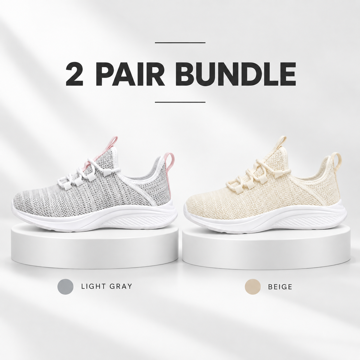FINAL DAY – 80% OFF 🔥 Women's Orthopaedic Support Mesh Trainers