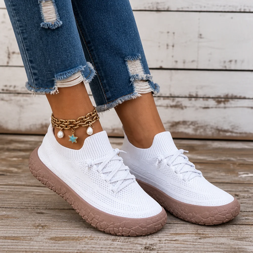 🔥LAST DAY 80% OFF – Women's Orthopaedic Comfort Trainers with Arch Support