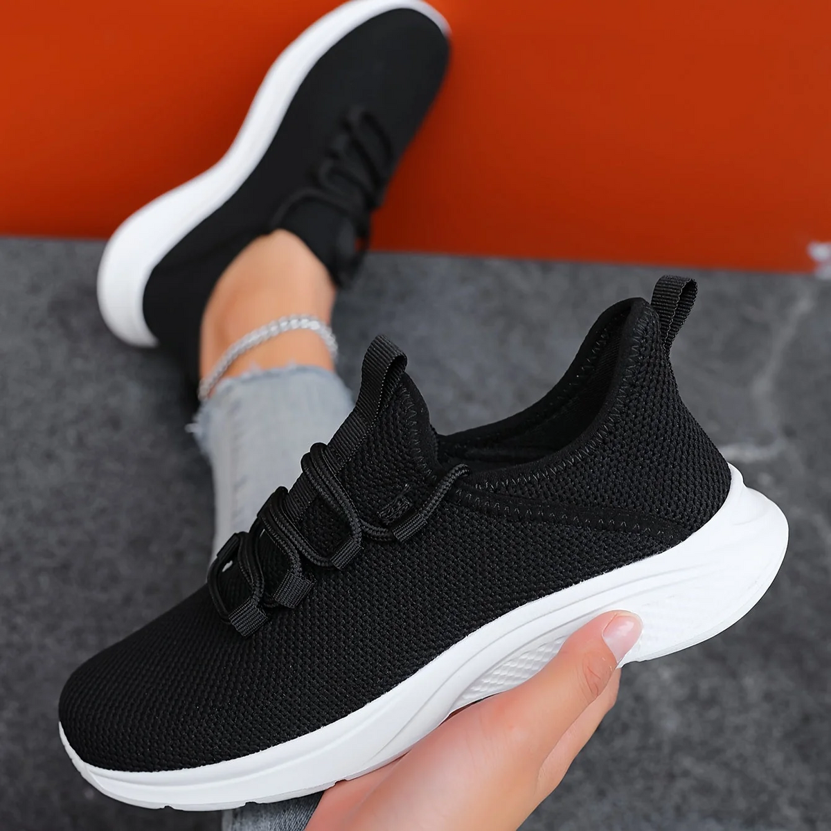 FINAL DAY – 80% OFF 🔥 Women's Orthopaedic Support Mesh Trainers