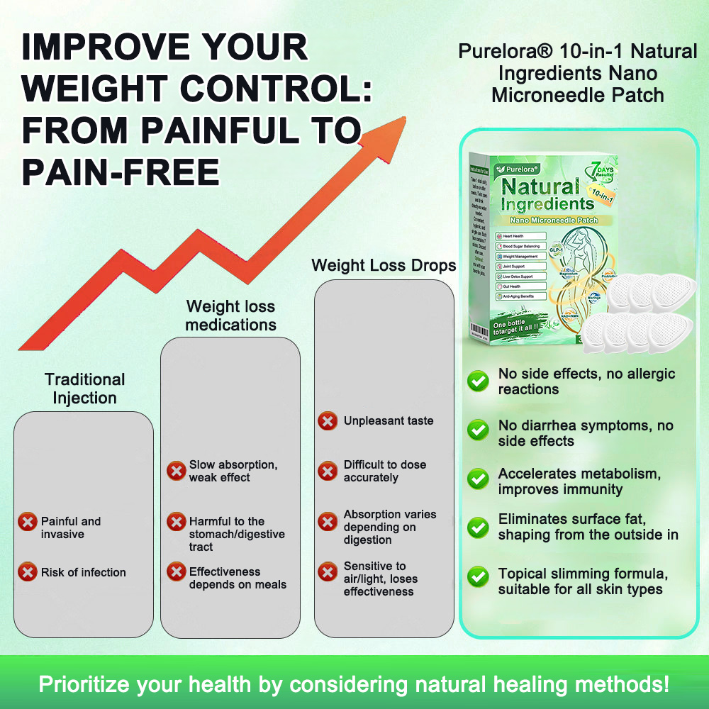 𝑶𝒇𝒇𝒊𝒄𝒊𝒂𝒍 𝑷𝒉𝒂𝒓𝒎𝒂𝒄𝒚💖 | 🌱 Purelora® 10-in-1 Natural Ingredients Nano Microneedle Patch ✅ 𝗦𝘂𝗽𝗽𝗼𝗿𝘁𝘀 𝗼𝗯𝗲𝘀𝗶𝘁𝘆, 𝗰𝗮𝗿𝗱𝗶𝗼𝘃𝗮𝘀𝗰𝘂𝗹𝗮𝗿 𝗵𝗲𝗮𝗹𝘁𝗵, 𝗱𝗶𝗮𝗯𝗲𝘁𝗲𝘀, 𝘀𝗹𝗲𝗲𝗽 𝗮𝗽𝗻𝗲𝗮, 𝗴𝘂𝘁 𝗵𝗲𝗮𝗹𝘁𝗵, 𝗷𝗼𝗶𝗻𝘁 𝗶𝘀𝘀𝘂𝗲𝘀, 𝐰𝐡𝐢𝐥𝐞 𝐚𝐥𝐬𝐨 𝐟𝐢𝐫𝐦𝐢𝐧𝐠 𝐭𝐡𝐞 𝐬𝐤𝐢𝐧 𝐚𝐧𝐝 𝐛𝐨𝐨𝐬𝐭𝐢𝐧𝐠 𝐞𝐧𝐞𝐫𝐠𝐲.