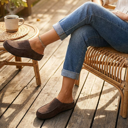 Last Day: 80% Off-👡✨ Women's Wide Closed-Toe Mule Slippers 🛋️