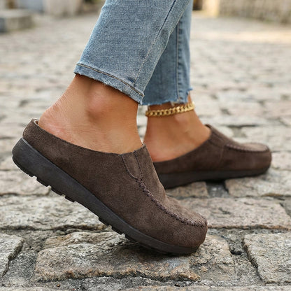 Last Day: 80% Off-👡✨ Women's Wide Closed-Toe Mule Slippers 🛋️